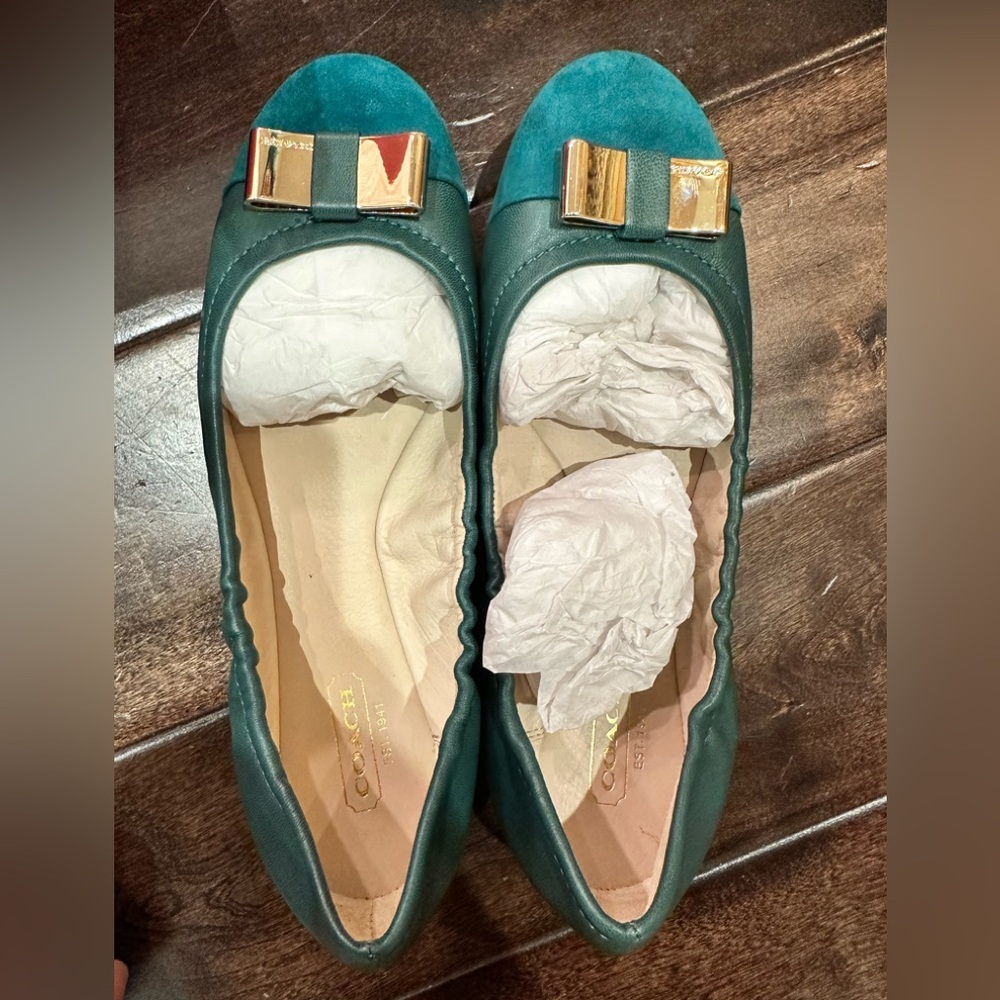 coach woman flat shoes